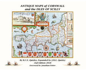 Antique Maps of Cornwall and the Isles of Scilly