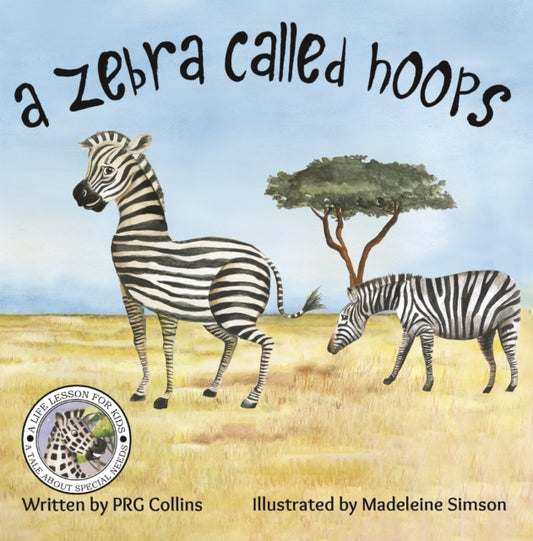 Book cover of: Zebra Called Hoops. By: PRG Collins