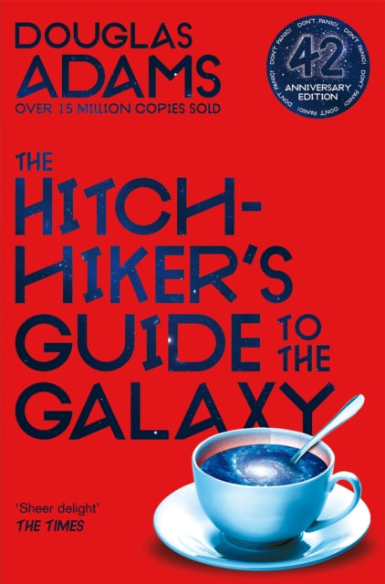 Book cover of: Hitchhiker's Guide to the Galaxy. By: Douglas Adams