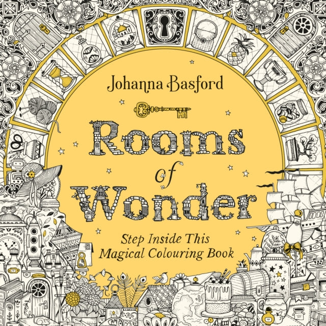 Rooms of Wonder, Step Inside this Magical Colouring Book 9781529148305 Johanna Basford