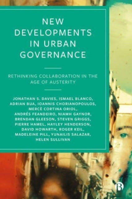 Book cover of: New Developments in Urban Governance. By: Jonathan S. Davies