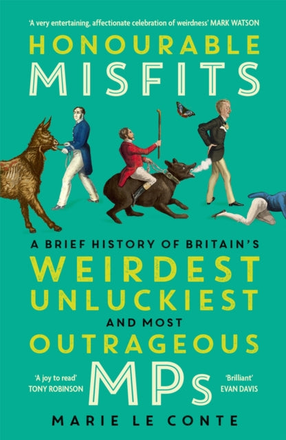 Book cover of: Honourable Misfits. By: Marie Le Conte