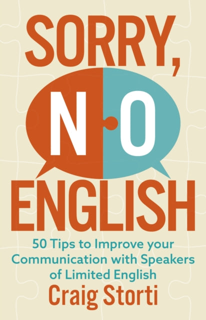 Book cover of: Sorry, No English. By: Craig Storti