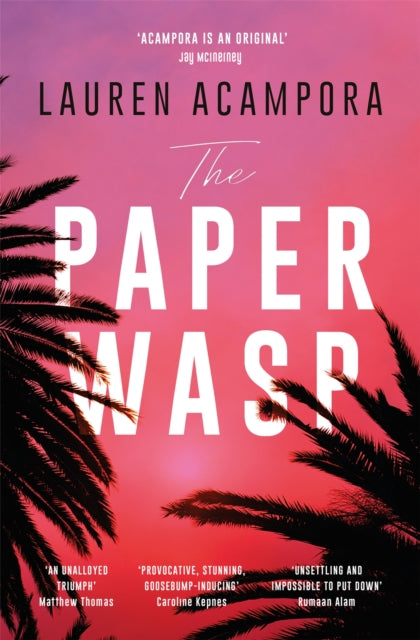 Book cover of: Paper Wasp. By: Lauren Acampora