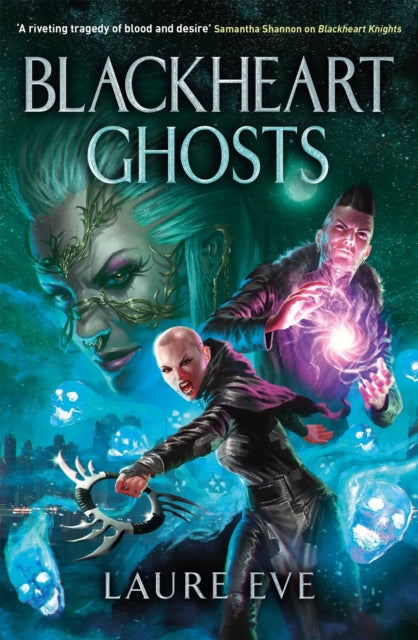 Book cover of: Blackheart Ghosts. By: Laure Eve