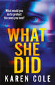 Book cover of: What She Did
