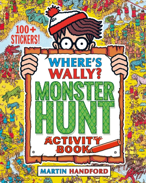 Book cover of: Where's Wally? Monster Hunt: Activity Book