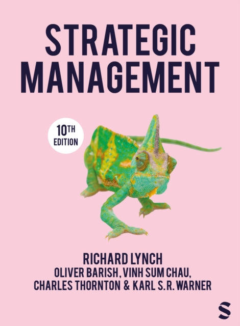 Book cover of: Strategic Management. By: Lynch, Richard