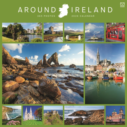 Book cover of: Around Ireland Square Wall Calendar 2026