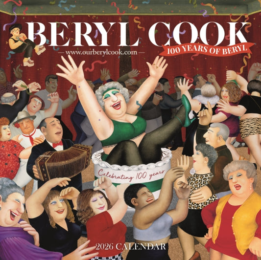 Book cover of: Beryl Cook Square Wall Calendar 2026