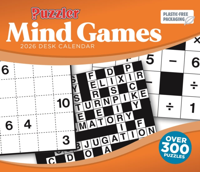 Book cover of: Mind Games Puzzler Box Calendar 2026