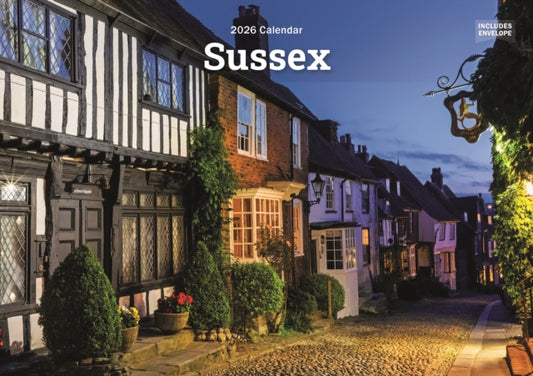 Book cover of: Sussex A5 Calendar 2026