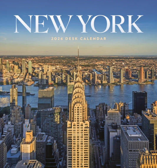 Book cover of: New York Easel Desk Calendar 2026