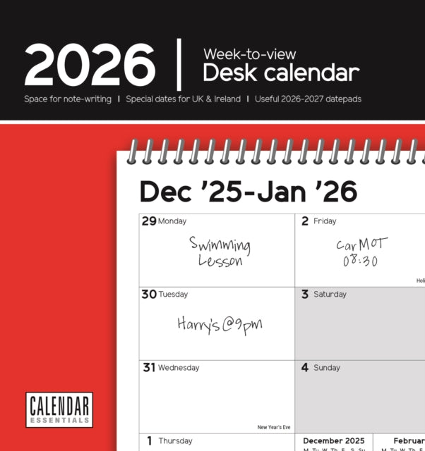 Book cover of: Essential Weektoview Easel Desk Calendar