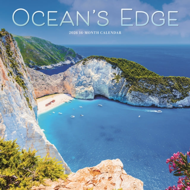 Book cover of: Oceans Edge Square Wall Sunday Start Cal