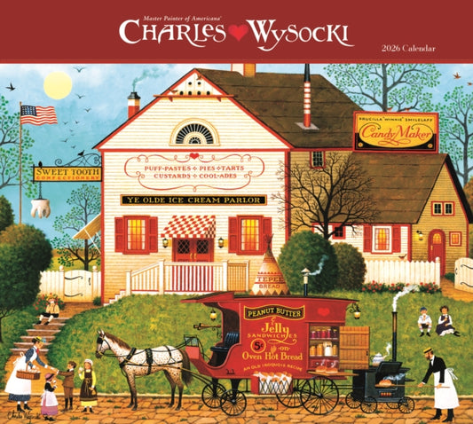 Book cover of: Charles Wysocki Americana Deluxe Wall Su
