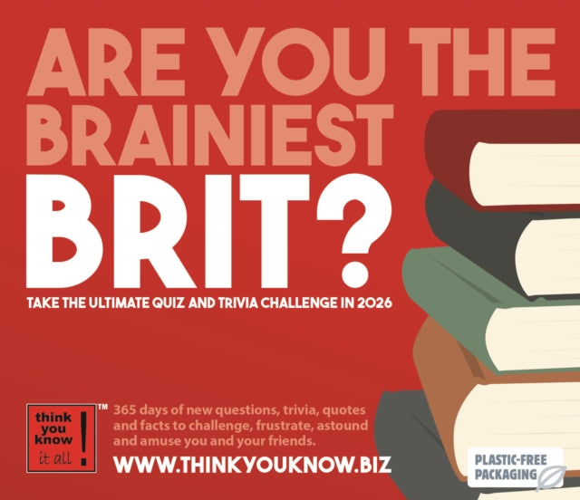 Book cover of: Are You The Brainiest Brit Box Calendar