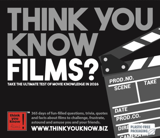 Book cover of: Think You Know Films Box Calendar 2026