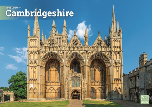 Book cover of: Cambridgeshire A4 Calendar 2026