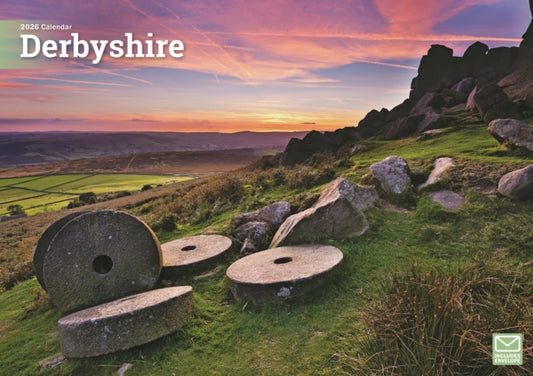 Book cover of: Derbyshire A4 Calendar 2026