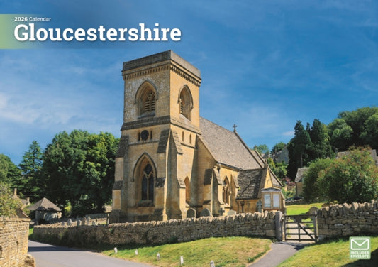 Book cover of: Gloucestershire A4 Calendar 2026