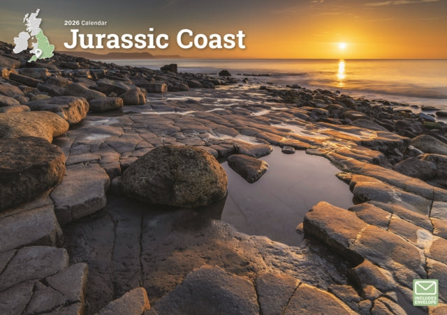 Book cover of: Jurassic Coast A4 Calendar 2026