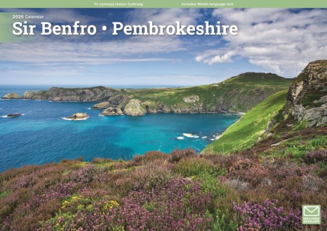 Book cover of: Pembrokeshire A4 Calendar 2026