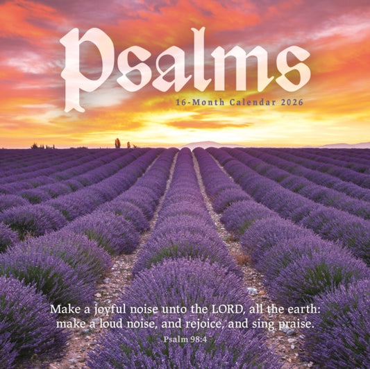 Book cover of: Psalms Square Mini Sunday Start Calendar