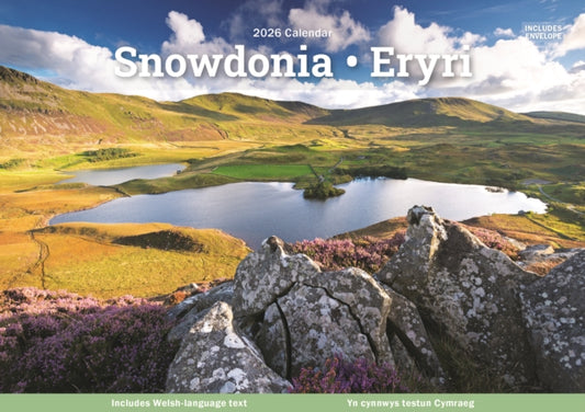 Book cover of: Snowdonia A5 Calendar 2026