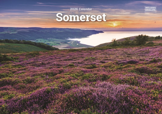 Book cover of: Somerset A5 Calendar 2026