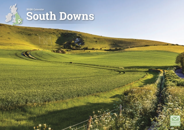 Book cover of: South Downs A4 Calendar 2026