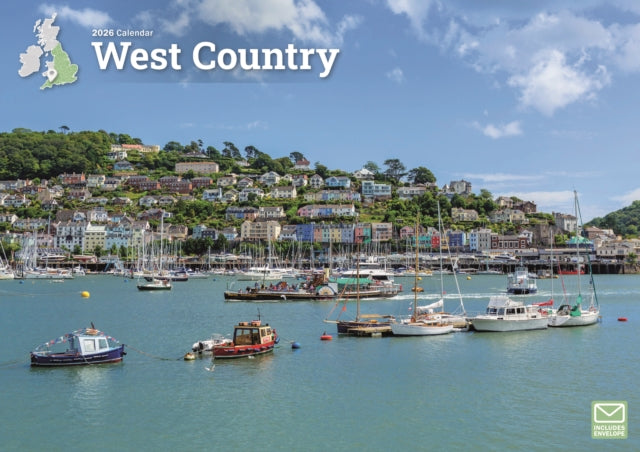 Book cover of: West Country A4 Calendar 2026