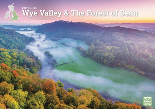 Book cover of: Wye Valley The Forest Of Dean A4 Calenda