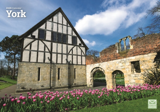 Book cover of: York A4 Calendar 2026