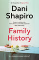 Book cover of: Family History. By: Dani Shapiro