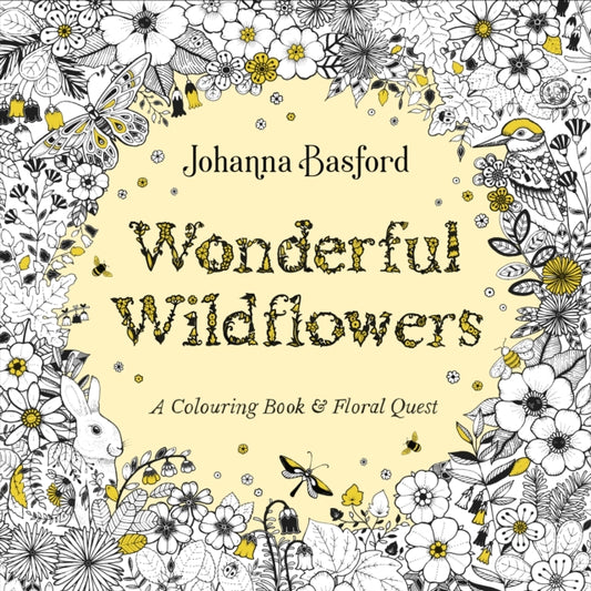 Wonderful Wildflowers, A Colouring Book & Floral Quest 9781529928112 Johanna Basford