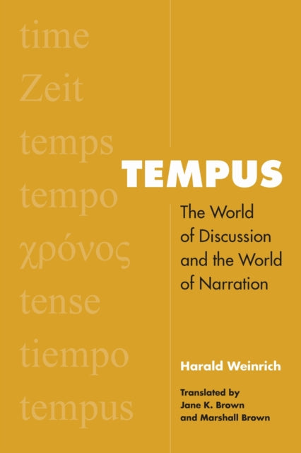 Book cover of: Tempus. By: Herald Weinrich