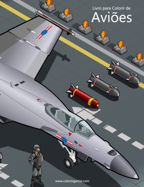 Book cover of: Livro para Colorir de Avioes 1