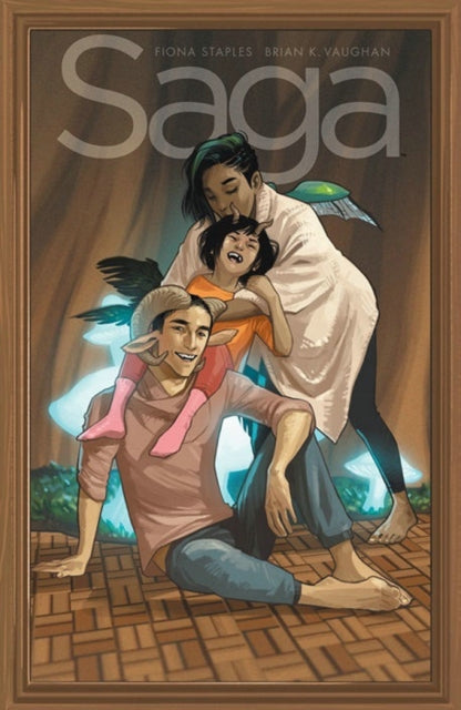 Book cover of: Saga Volume 9. By: Brian K. Vaughan