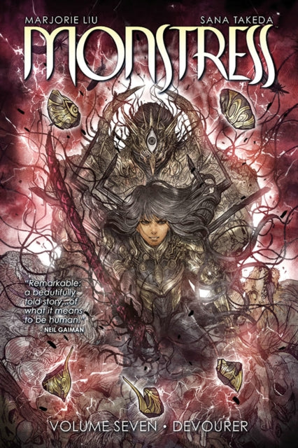 Book cover of: Monstress, Volume 7: Devourer. By: Marjorie Liu