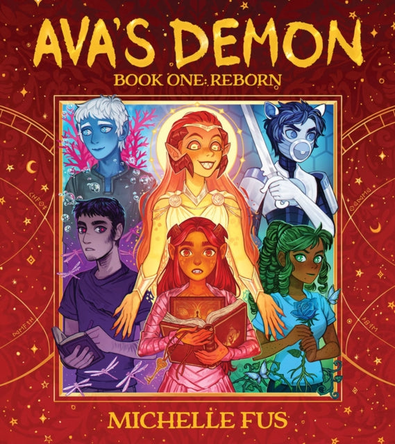 Book cover of: Ava's Demon, Book 1: Reborn. By: Michelle Fus