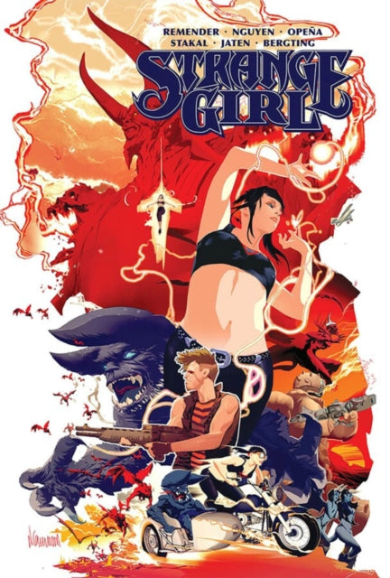 Strange Girl Deluxe Hardcover 9781534344006 Rick Remender