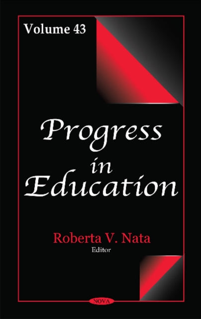 Book cover of: Progress in Education. By: Roberta V. Nata