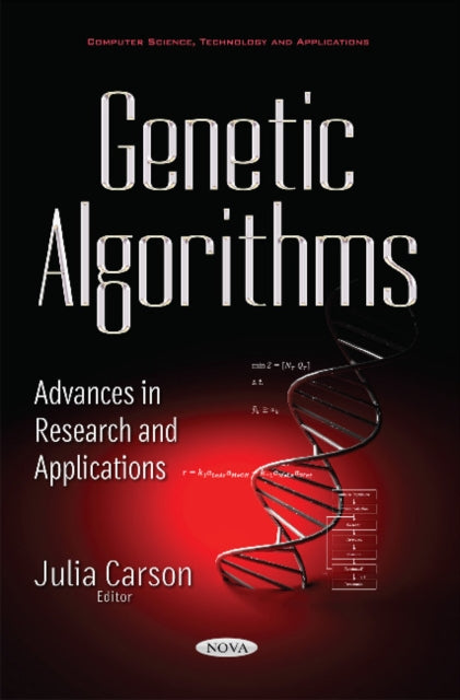 Book cover of: Genetic Algorithms. By: Julia Carson