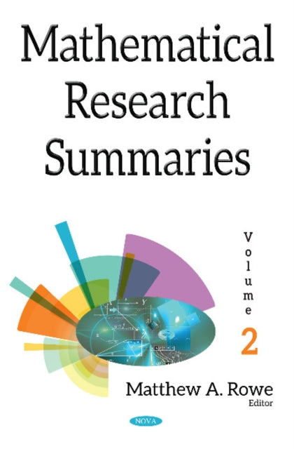Book cover of: Mathematical Research Summaries (with Biographical Sketches). By: Matthew A. Rowe