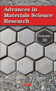 Book cover of: Advances in Materials Science Research. By: Maryann C. Wythers
