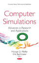 Book cover of: Computer Simulations. By: Michael D. Pfeffer