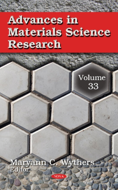 Book cover of: Advances in Materials Science Research. By: Maryann C. Wythers