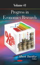 Book cover of: Progress in Economics Research. By: Albert Tavidze