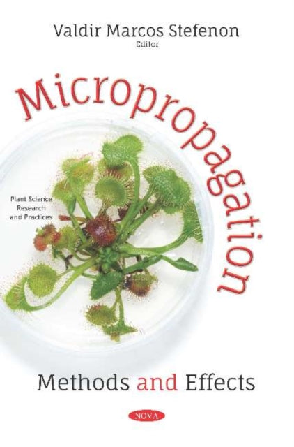 Book cover of: Micropropagation. By: Valdir M. Stefenon